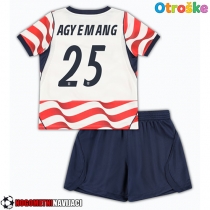 Otroške Nogometnih dresov Združene države Patrick Agyemang #25 Domači SP 2026 Kratki rokavi (+ hlače)